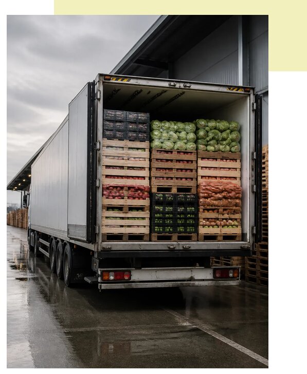 Перевозка плодоовощной продукции в Чистополь по цене от 5120 р. | Агросервис-Чст