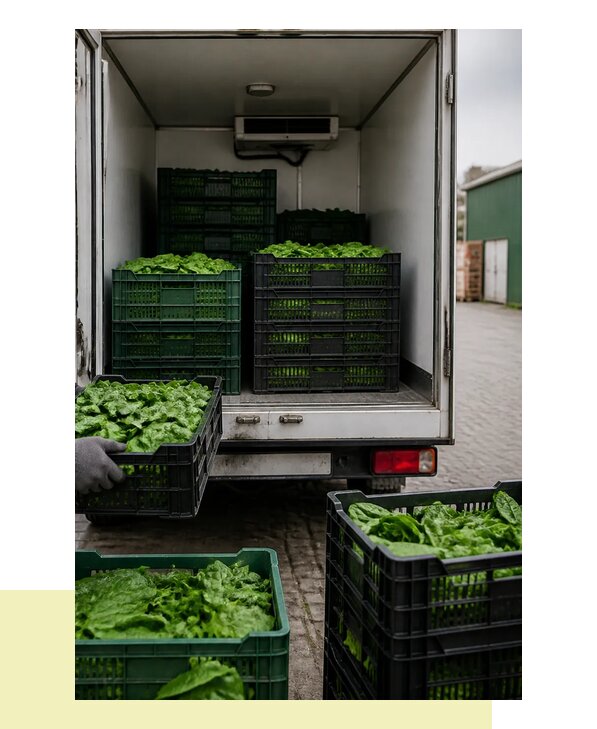 Перевозка шпината в Чистополь с сохранением свежести продукции